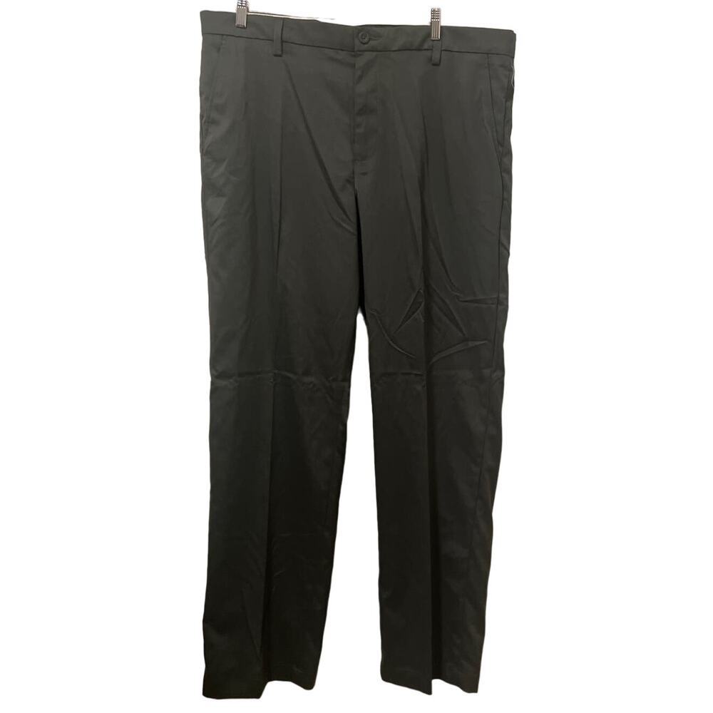 Men's Amazon Essentials Classic Fit Pants Olive NWT Size 42W X 34L - Picture 2 of 10